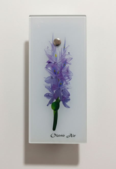 Purificador de Aire con Ozono, eliminador de olores baño, aromatizante, Vidrio