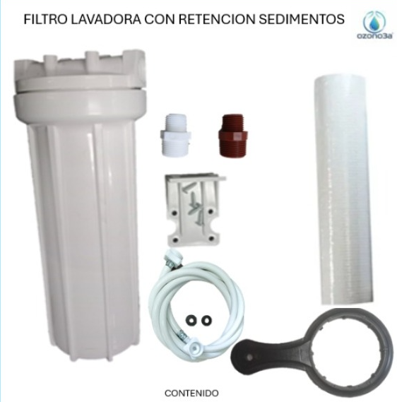 Kit Filtración Lavadora SOLO Retención de Sedimentos - Image 2